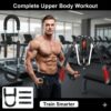Power Twister Arm Trainer & Chest Expander Hydraulic Duo Set – Adjustable Resistance 22–440 lbs, Home Gym Full Upper-Body Strength Training – Portable Arm, Chest & Shoulder Workout Equipment