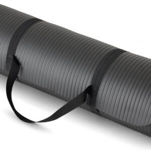 61WrjbRYC3L._AC_SL1500_.jpg Amazon Basics Extra Thick Exercise Yoga Mat with Carrying Strap