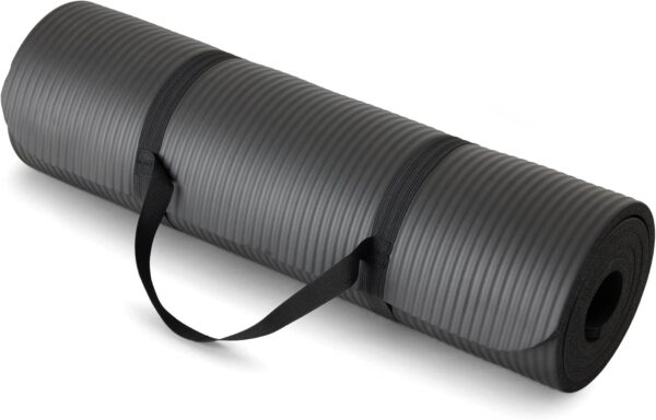 61WrjbRYC3L._AC_SL1500_.jpg Amazon Basics Extra Thick Exercise Yoga Mat with Carrying Strap
