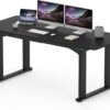 61WzQpnZlL._AC_SL1500_.jpg SANODESK 4-Leg Standing Desk, Electric Height Adjustable Desk with Memory Presets for Home Office, Stand up Desk Computer Workstation, 71x32 Inches Black