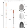 61XmQFxbhWL._AC_SL1500_.jpg SetSail Tile Tub Scrubber Brush 3-in-1 Shower Scrubber with 52-inch Adjustable Long Handle Shower Cleaner Brush and 3 Detachable Replacement Brush Heads for Cleaning Bathroom Kitchen Walls Tub Tile