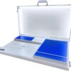 Worky 15-in-1 Home Office Portable Workstation Desk with Built-in Storage, 3.5" D x 26" W x 16.5" H, 14 Lbs, White