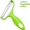 Stainless Steel Vegetable Grater Multi-Purpose Cabbage Slicer & Shredder – Easy Use & Clean Kitchen Tool for Effortless Salad Prep – GREEN