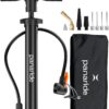 61a9Eo278QL._AC_SL1500_.jpg Bike Pump Floor, Advanced Bike Tire Inflator, Bicycle Hand Air Pump with Dual Presta and Schrader Valves, Handheld Pump, Suitable for Road and Mountain Bikes, Baby Stroller, Balls