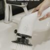 61bJcxGDAVL._AC_SL1500_.jpg Leebein Electric Spin Scrubber, Cordless Cleaning Brush with 8 Replaceable Brush Heads, Tub and Floor Tile 360 Power Scrubber Dual Speed with Adjustable & Detachable Handle for Bathroom Kitchen Car