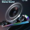 61beMWfpyHL._AC_SL1500_.jpg LENRUE G11 Computer Speakers for Desktop, Touch Lights PC Speakers with Surge Clear Sound, USB C/USB Powered, AUX Audio for Computer Desktop PC Laptop Desk
