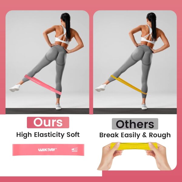61bgICmxDAL._AC_SL1500_.jpg WIKDAY Resistance Bands for Working Out Exercise Loop Bands Workout Bands Set for Men Women Body Stretching, Crossfit Training, Home Workout, Physical Therapy, Booty Legs, Set of 5