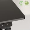 61cP7jgrVFL._AC_SL1500_.jpg SANODESK 4-Leg Standing Desk, Electric Height Adjustable Desk with Memory Presets for Home Office, Stand up Desk Computer Workstation, 71x32 Inches Black
