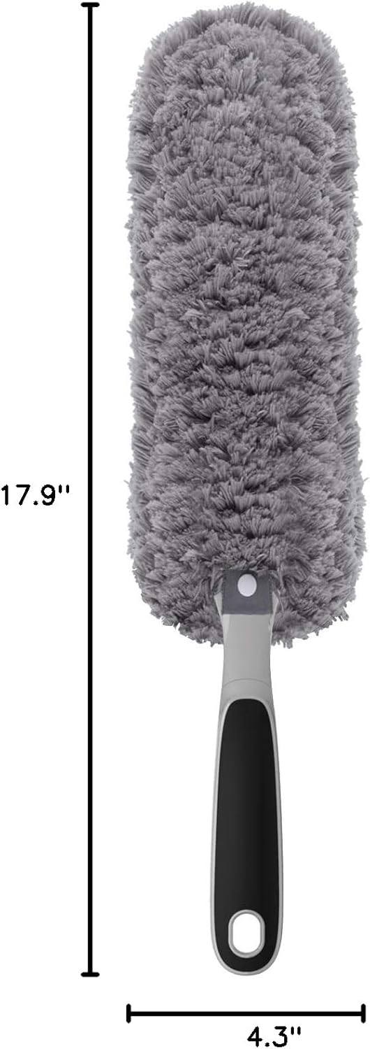 61ek8NksrcL._AC_SL1500_.jpg MR.SIGA Lint Free Microfiber Duster, Washable Duster for Household Cleaning Gray