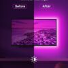 MATICOD LED Lights for TV Led Backlight, 9.84ft RGB Led Strip Lights USB TV Lights Behind 32-43in, APP Remote Control Music Sync TV Led Light for Bedroom Gaming Home Décor