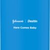 61iq3wgHLQL._AC_SL1500_.jpg Johnson's Baby Here Comes Baby Gift Set, Baby Essentials for New Parents with Moisturizing Lotion, Bedtime Bath, Body Wash & Shampoo, Hand & Face Wipes, & Diaper Rash Cream, 5 Items