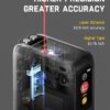 61lEAOmV7kL._AC_SL1500_.jpg Fanttik A10 Pro 2-in-1 Digital Laser Tape Measure with HD IPS Color Display, 165Ft Rechargeable Laser Measurement Tool & 9.8Ft Measuring Tape, 6 Units Selectable, for Distance/Area/Volume