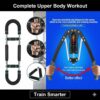 Power Twister Arm Trainer & Chest Expander Hydraulic Duo Set – Adjustable Resistance 22–440 lbs, Home Gym Full Upper-Body Strength Training – Portable Arm, Chest & Shoulder Workout Equipment
