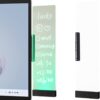 61nVODfmkNL._AC_SL1500_.jpg LED Memo Board with Sticky Note Holder, Clear Acrylic Computer Monitor Organizer, Office Supplies, Work from Home Essentials, Multifunction Workspace Accessories
