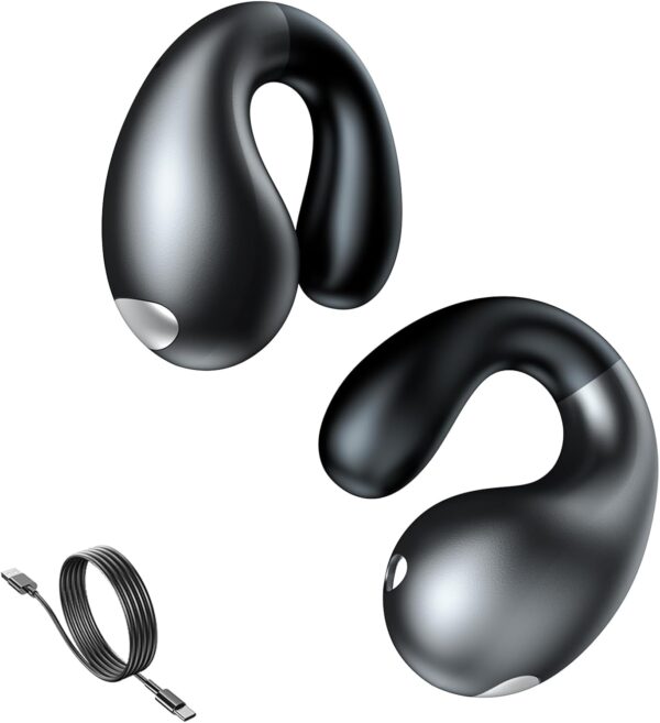 61riW3rhlwL._AC_SL1500_.jpg AI Translation Earbuds Real Time - 144 Languages & Accents Audifonos Traductores Inglés Español, 3 in 1 Wireless Language Device Translator Earbuds for Business Learning Travel,Classic Black