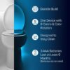 ToiLight 2 Pack. The Original Toilet Bowl Night Light. Fun & Useful Bathroom Motion Sensor Tech Gadget. Funny Novelty Birthday Gift Idea. Stocking Stuffer for Him Her Guys Men Brother Mom