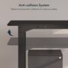 61sl3z2YJML._AC_SL1500_.jpg SANODESK 4-Leg Standing Desk, Electric Height Adjustable Desk with Memory Presets for Home Office, Stand up Desk Computer Workstation, 71x32 Inches Black