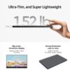 MNN Portable Monitor 15.6inch FHD 1080P USB C HDMI Gaming Ultra-Slim IPS Display w/Smart Cover & Speakers,HDR Plug&Play, External Monitor for Laptop PC Phone Mac (15.6'' 1080P)
