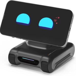 61v85YtoQqL._AC_SL1500_.jpg LOOI Robot-Space Black-AI Desktop Companion,ChatGPT&Gemini Voice Interaction,Visual Understanding,Personality&Memory,10W Wireless Charging,Tech&Gadget Gift,Electronic pets,Toy,Geek,Desktop Setup