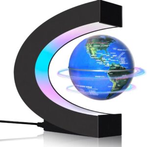 61x3aoh6PXL._AC_SL1200_.jpg Magnetic Levitating Floating Globe with LED Lights, Cool Tech Gadgets Gifts World Globe Lamp for Men Father Teenage Boys Girls, Birthday Gifts Office Home Desk Decor Display