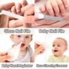 Baby Grooming Kit, Infant Safety Care Set with Hair Brush Comb Nail Clipper Nasal Aspirator,Baby Essentials Kit for Newborn Girls Boys (Grey White)