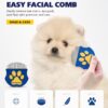 61z1Da9F0ZL._SL1500_.jpg PETHROOM Professional Eye Comb for Pets | Stainless Steel Tear Stain Remover for Cats & Dogs | Gentle Round-Head Grooming Tool | Compact & Portable for Eye Gunk Removal