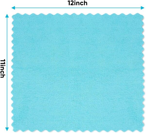 71-8-DLWQL._AC_SL1100_.jpg Orighty Microfiber Cleaning Cloth, 24 Pack Highly Absorbent Cleaning Rags, Household Cleaning Supplies, Reusable Lint Free Cloths Microfiber Rag for House, Kitchen, Car Care, 12x11 inch