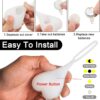 71byRivmPL._AC_SL1500_.jpg LED Bike Taillight Bicycle Rear Light Night Riding Essential Cycling Seat Back Safety Lamp Car Truck Reflector 3 Modes Warning Waterproof Light for Men Women Kids MTB Accessories