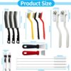 71li-7kGwL._AC_SL1500_.jpg 16Pcs Crevice Cleaning Brush Set, Hard Bristle Scrub Brushes Tools for Deep Cleaning Gap,Window Groove Cleaning Brush for Sliding Door, Sill, Tile Lines, Shutter, Corner, Sink, Teapot, Bottle (16 Pcs)