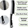 Betanull Crevice Cleaning Brush Set, Multi-Purpose Hard Bristle Brushes for Deep Cleaning Kitchen, Bathroom, Grout, Sink, Cup, Teapot, Bottle, Blender, Corners, Tight Spaces & More