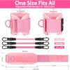 Ankle Resistance Bands with Cuffs, Ankle Bands for Working Out, Ankle Resistance Band for Legs and Glutes Workout Equipment, Butt Exercise Equipment for Women