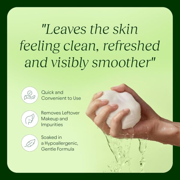 710K7WKDsbL._SL1500_.jpg JiYu Toning Polish Pads - Korean Skincare for Dark Spots, Wrinkles & Dull Skin - Hydrating Facial Treatment with Snail Mucin, Niacinamide, Peptides & Centella - 100 Count