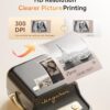 NIIMBOT B21 Pro Label Maker, 300DPI HD Label Printer, Ideal for Notes,Photos, Study Graphics, Memo Maker,50x30mm Label(Black)