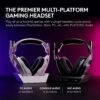 Logitech G Astro A50 Multi-Platform Wireless Gaming Headset + Base Station for PS5/Xbox/PC: PLAYSYNC Audio Switcher,