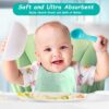 711GRHlVcaL._SL1500_.jpg HOMEXCEL Baby Washcloths 24 Pack-Microfiber Coral Fleece Baby Bath Face Towel 7 x 9 Inch Extra Absorbent and Soft Burp Cloth and Wash Cloths for Newborn-Infants and Toddlers-Gentle On Sensitive Skin