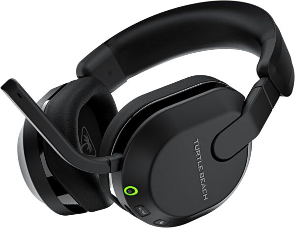 Turtle Beach Stealth 600 Wireless Multiplatform Amplified Gaming Headset for PS5, PS4, PC, & Mobile – Bluetooth, 80-Hr Battery, Noise-Cancelling Flip-to-Mute Mic, 50mm Speakers – Black