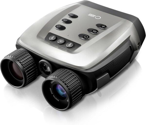 VisioGear Night Vision Binoculars - Night Thunder X3 4K Night Vision Goggles for Adults, AI Color Mode, 2000ft Range, 5000mAh Battery, 32GB Card for Camping & Security