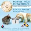713lpwUl3L._AC_SL1500_.jpg Veken Innovation Award Winner 95oz/2.8L Pet Fountain, Automatic Cat Water Fountain Dog Water Dispenser with Replacement Filters for Cats, Dogs, Multiple Pets (Grey, Plastic)