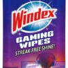 713xacVMKTL._AC_SL1500_.jpg Windex Gaming Cleaning Wipes, Pre-Moistened Wipes to Instantly Clean all Gaming Gear and Electronics, Resealable Packaging for a Freshness Lock, 25 count (Pack of 1)
