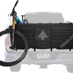 714KA-eaLQL._AC_SL1500_.jpg Send It. High Roller Tailgate Bike Pad V2 - Truck Accessories for Mountain Bikers, BMX, Ebikes & More (Full Size)