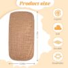 MIGIOL Muslin Burp Cloths 100% Cotton Baby Burp Cloths Soft, Absorbent 10x20 inches for Girls and Boys Baby Essentials