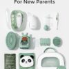 715XN1BDdoL._AC_SL1500_.jpg Momcozy Elite Baby Kit, Superior Baby Shower & Registry Essential Kit for Grooming & Health & Cleansing Care, Electric Nail File & Nasal Aspirator,Tummy Wrap,Thermometer,Bath Brush,Teether,Storage Bag
