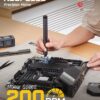 716rZ808fML._AC_SL1500_.jpg Fanttik E1 Max Electric Screwdriver, Mini Precision Screwdriver Set, 50 Magnetic Bits, Magnetic Storage, 5/32‘’Hex, Repair Tool Kit for Electronics Phone Camera Laptop Watch (Grey)