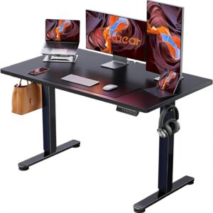 718KkXOCktL._AC_SL1500_.jpg ErGear Height Adjustable Electric Standing Desk, 48 x 24 Inches Sit Stand up Desk, Memory Computer Home Office Desk, Black