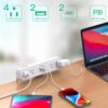 71AcRDeA-L._AC_SL1500_.jpg PD30W Desk Clamp Power Strip, Desktop Mount Surge Protector, Fast Charging Station, 5Ft Extension Cord Desk Edge Mount Shelf with 4 Outlets 4 USB Ports (2 USB C), Home Office Accessories Essentials