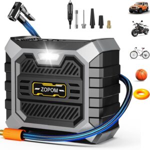 71AfJbH5j4L._AC_SL1500_.jpg ZOPOM Tire Inflator Portable Air Compressor DC 12V Air Compressor Portable with Digital Pressure Gauge Air Pump for Car Tires - Car Accessories Bike, Motor