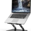 71Api8I7QML._AC_SL1500_.jpg Adjustable Laptop Stand for Desk, Metal Foldable Laptop Riser Holder, Portable Desktop Book Stands, Ventilated Cooling Computer Notebook Stand Compatible with 10-15.6” Laptops