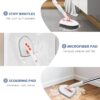 71AsGtusJNL._AC_SL1500_.jpg SetSail Tile Tub Scrubber Brush 3-in-1 Shower Scrubber with 52-inch Adjustable Long Handle Shower Cleaner Brush and 3 Detachable Replacement Brush Heads for Cleaning Bathroom Kitchen Walls Tub Tile