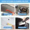 Dfacio 11Pcs Crevice Cleaning Brush Set, Hard Bristle Cleaning Supplies for Kitchen, Bathroom, Corner, Grout, Sink