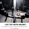 71C4FGaJWSL._AC_SL1280_.jpg Cat Bike Bell Accessories, Resin Handlebars with Propeller Helmet, Mount Cat Figurine for Girls Boy, Bicycle Motorcycle Car Decoration Dashboard Ornament